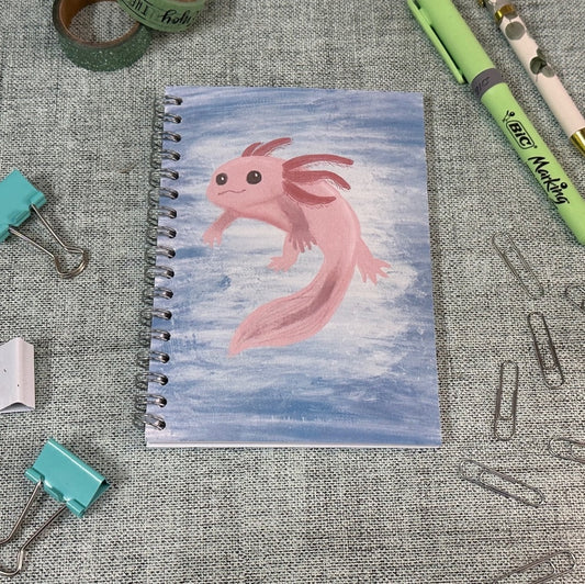 Axolotl A6 Wire Bound Notebook