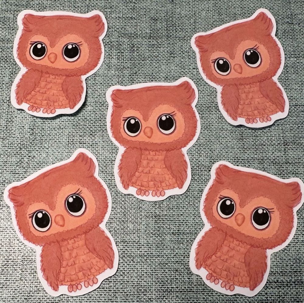 Owl Waterproof Vinyl Sticker