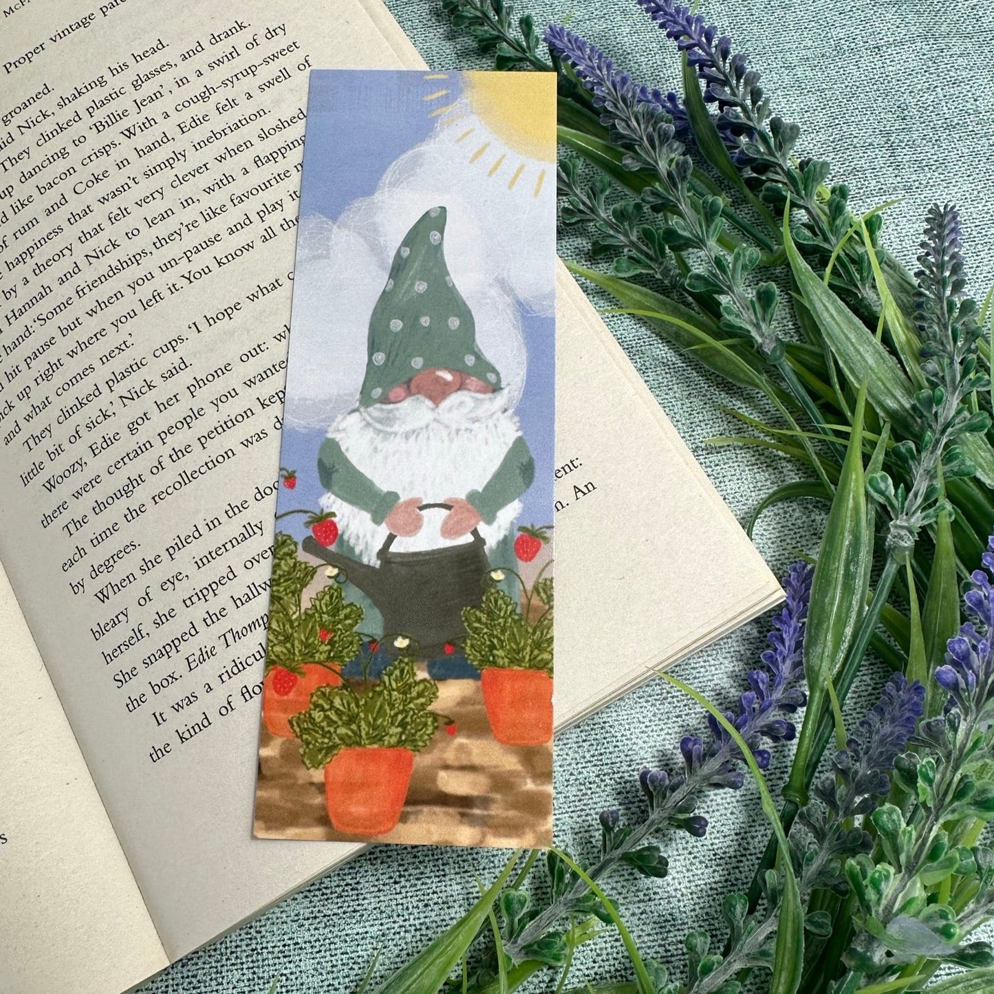 Gardening Gonk Bookmark
