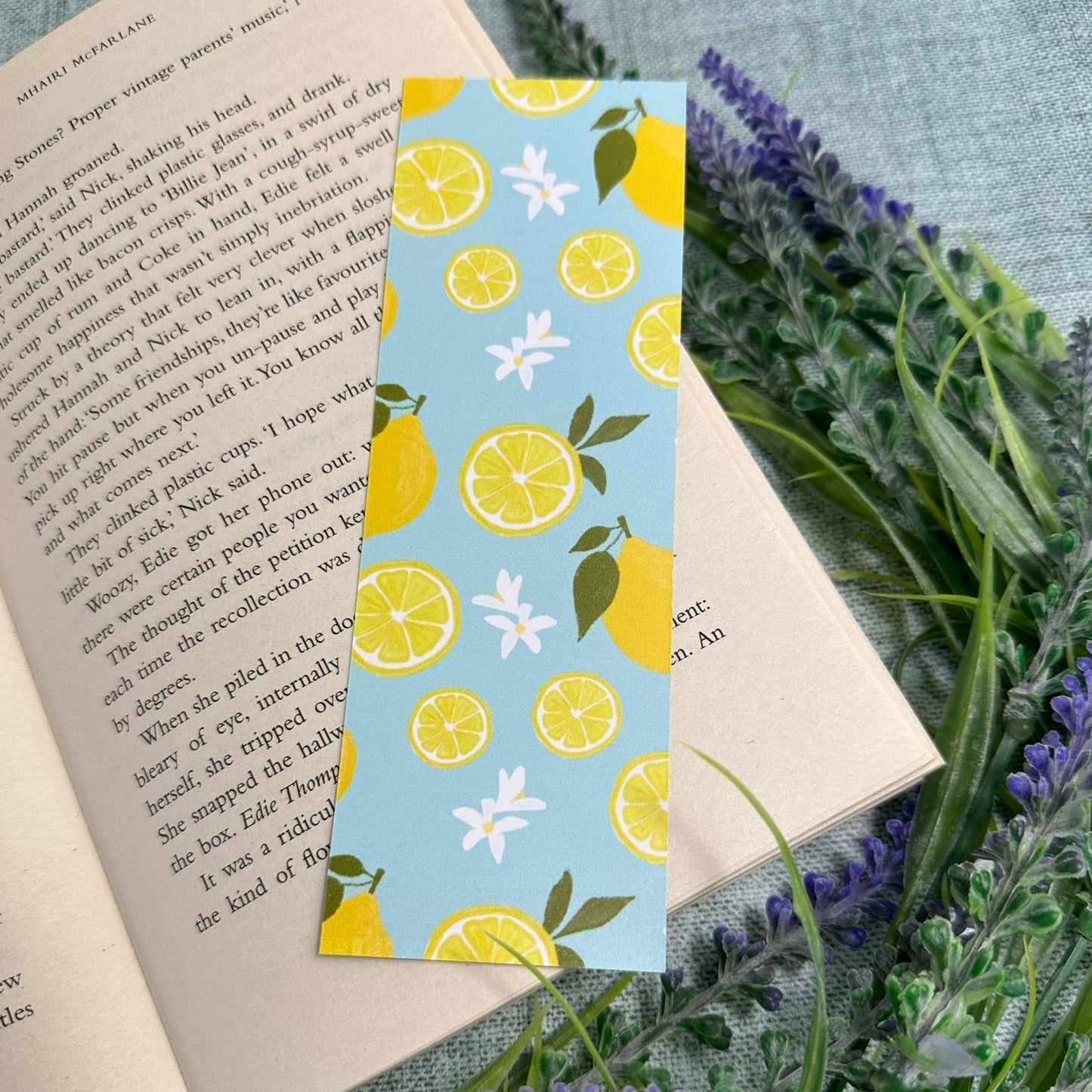 Lemon Fresh Bookmark