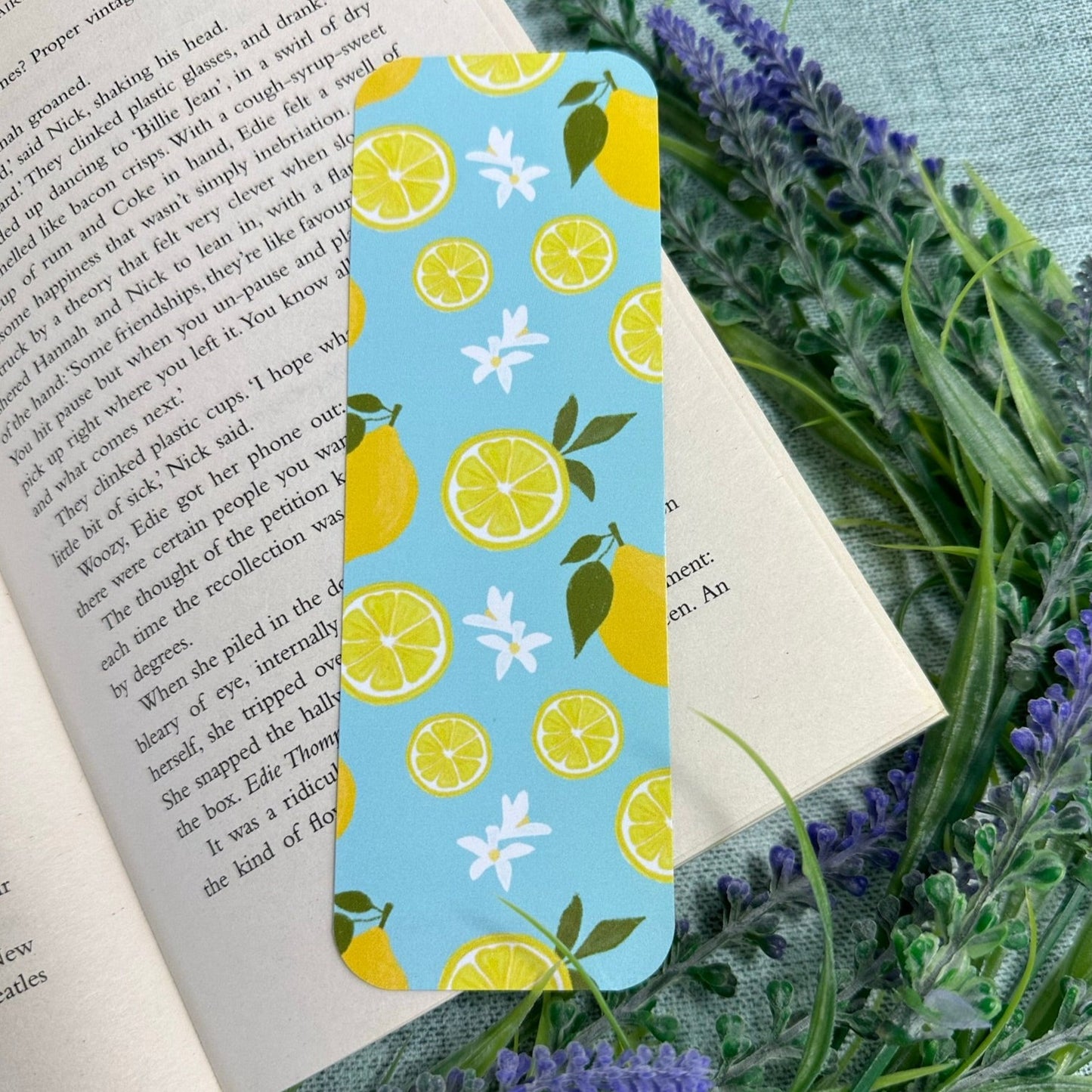 Lemon Fresh Bookmark
