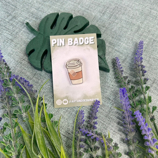 Cuppa Tea Takeaway Pin Badge