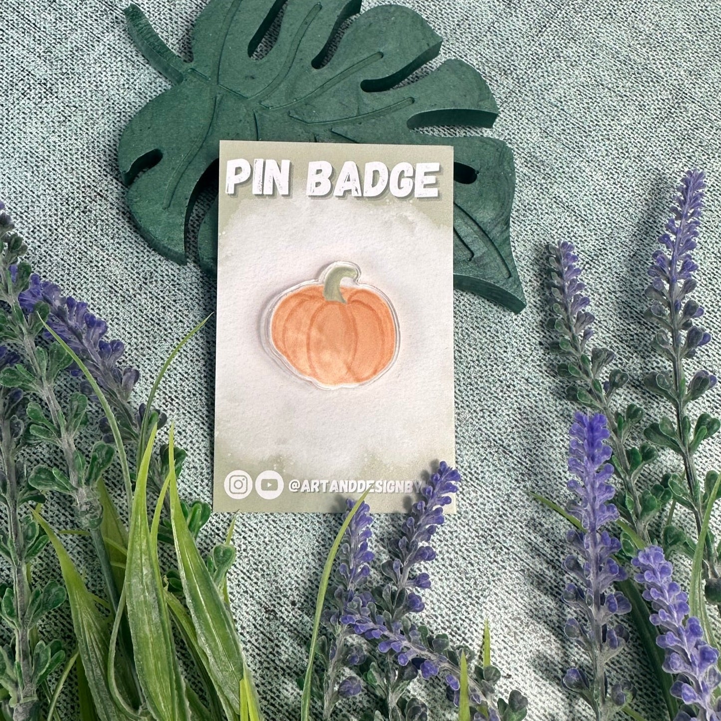 Pumpkin Pin badge