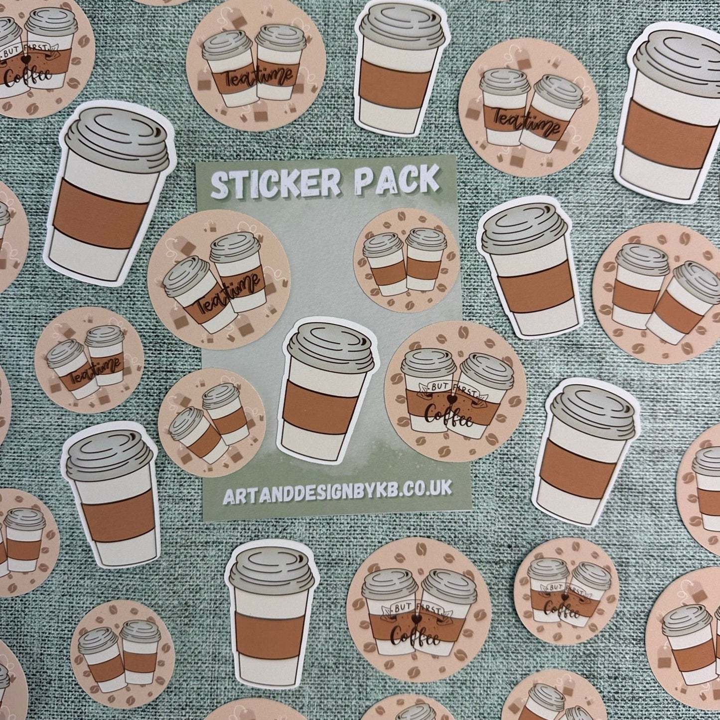 Cosy Cuppa Sticker Pack