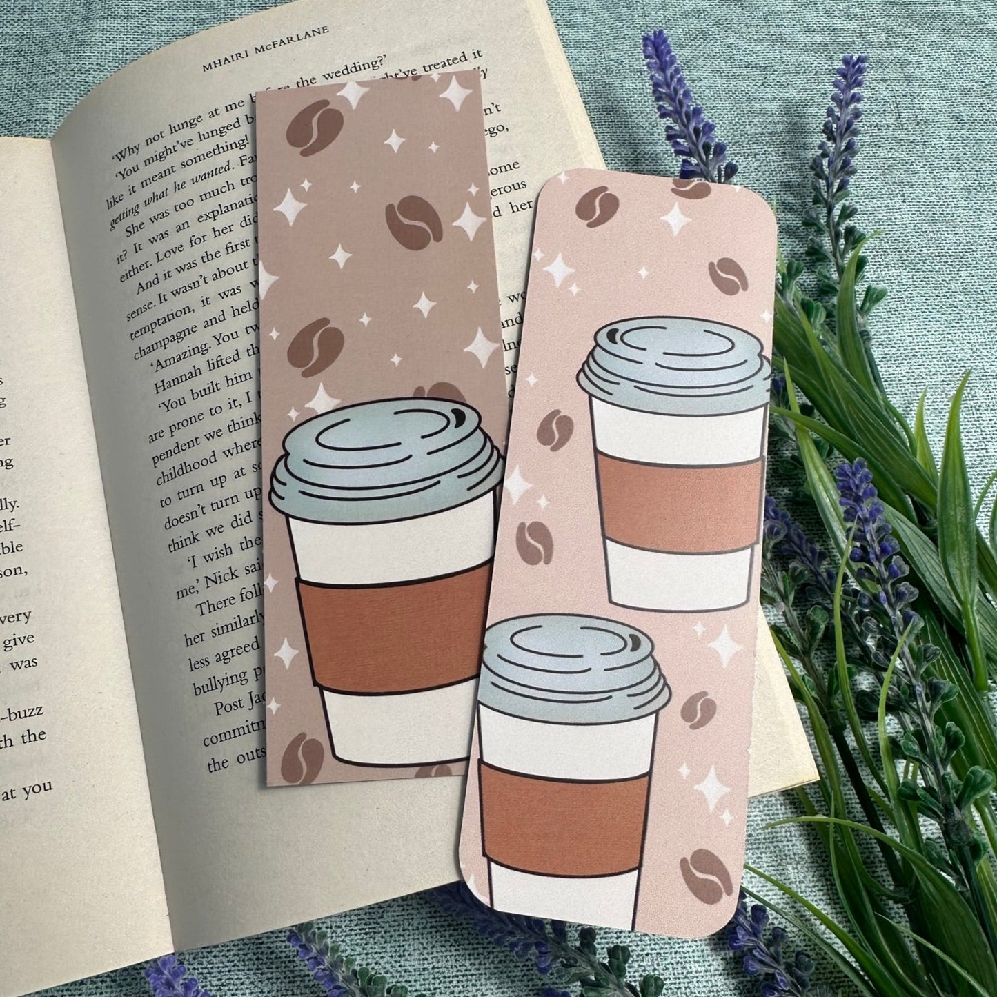 Coffee Lover Bookmark (double sided)