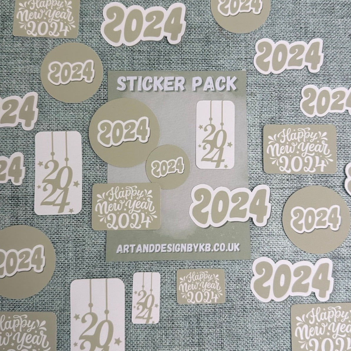 New Year 2024 Sticker Pack