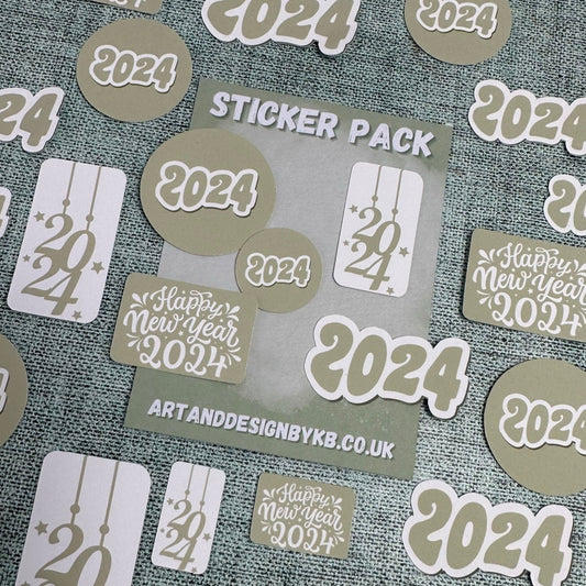 New Year 2024 Sticker Pack