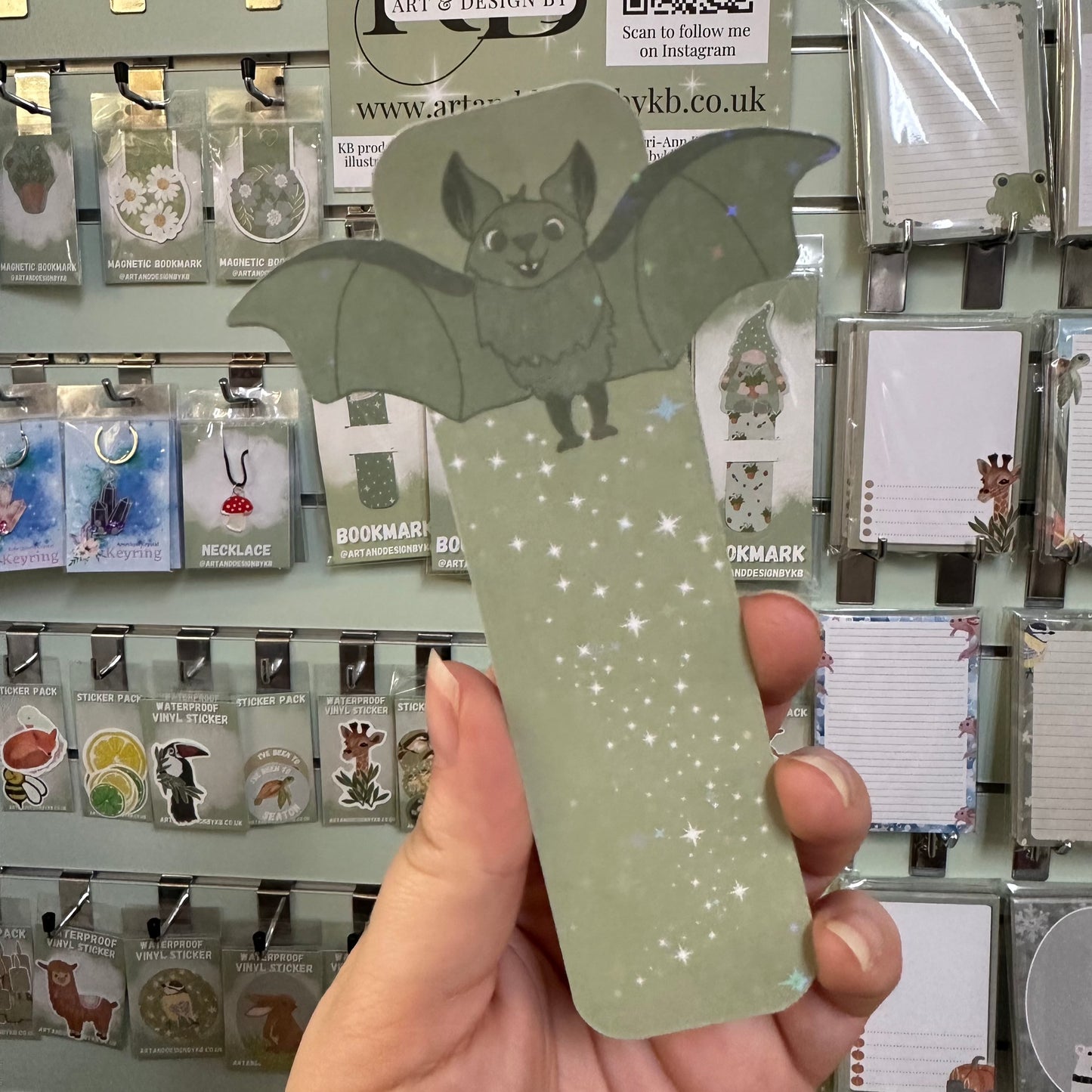 Bat Bookmark