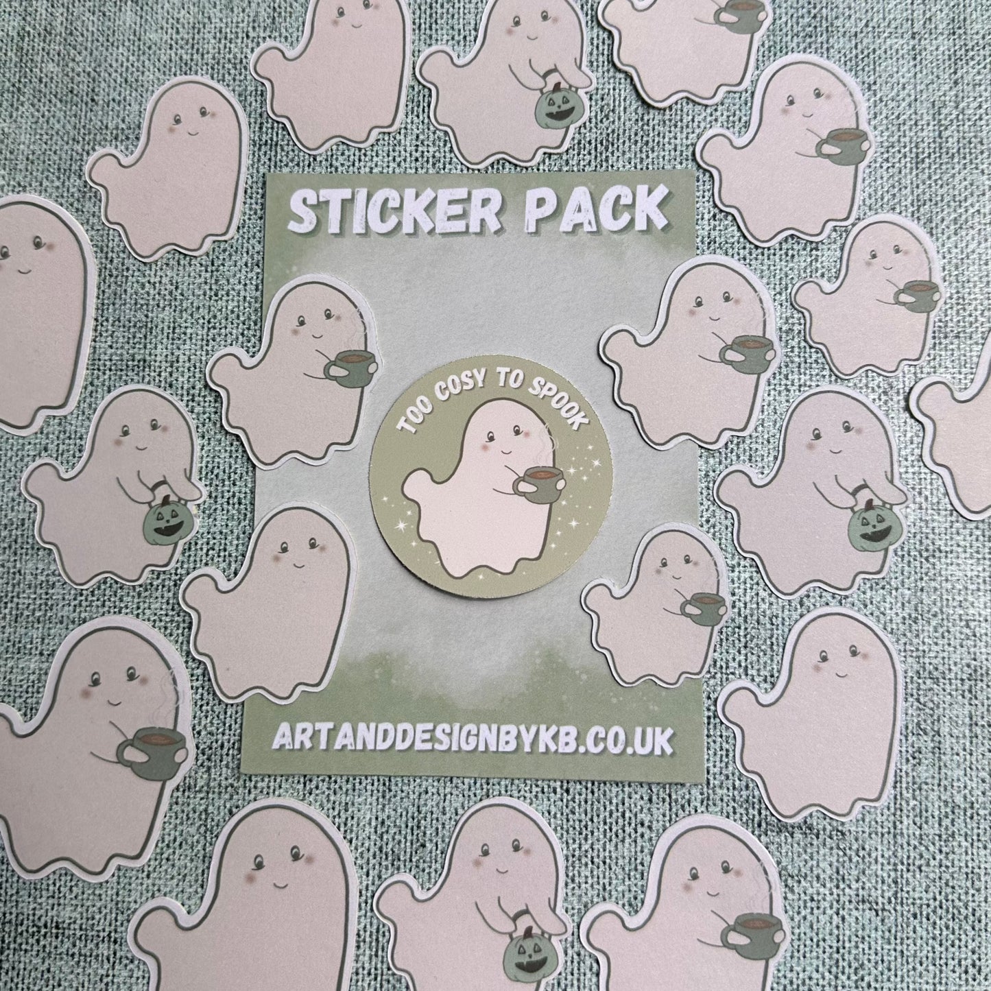 Cute & Cosy Ginny Ghost Sticker Pack