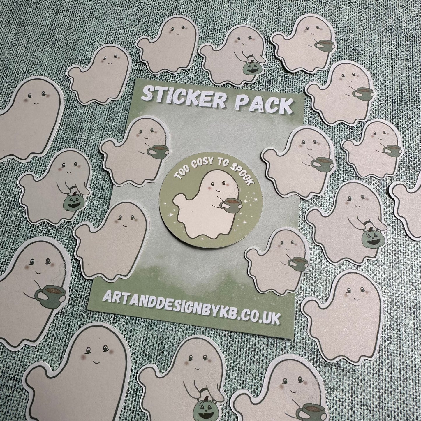 Cute & Cosy Ginny Ghost Sticker Pack