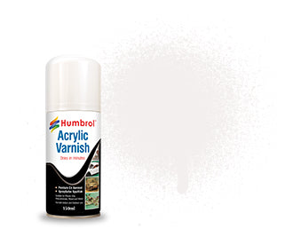 Spray Varnish by Humbrol 150ml (Gloss, Satin or Matte)