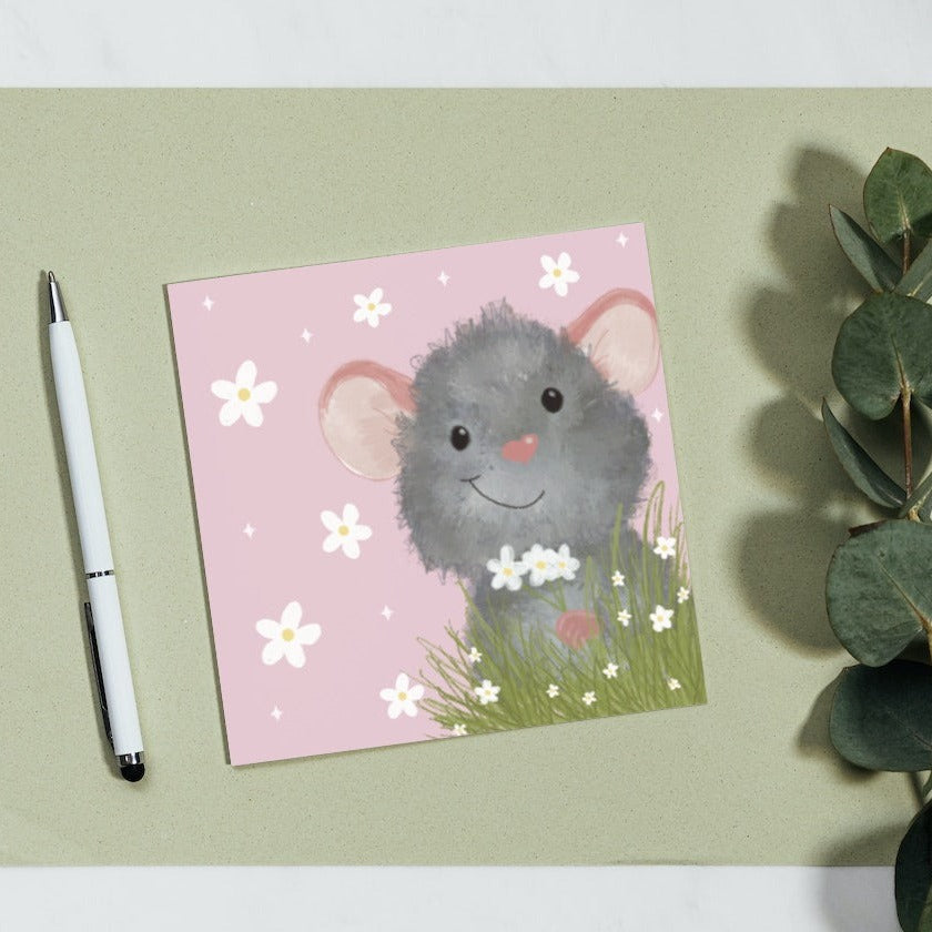 Little Mouse Greetings Card