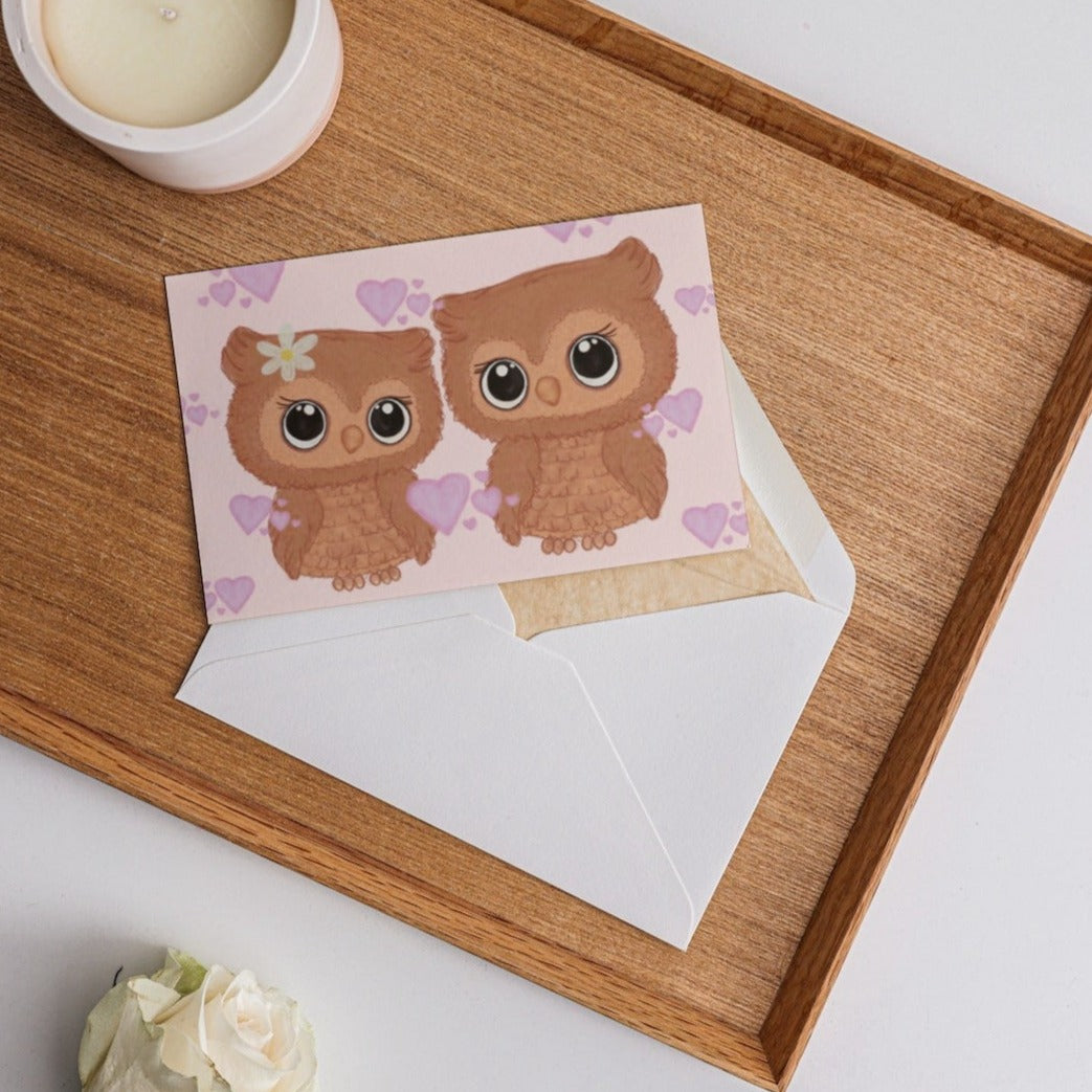 Owl always love you Greetings Card